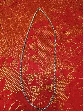 28 Inch Rope Chain Necklace - Stainless Steel